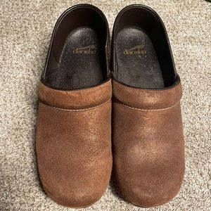 Dansko clogs brown shimmer 39